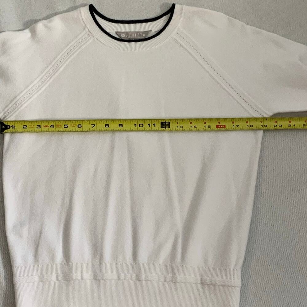 Athleta White Sweater size small - Picture 6 of 7
